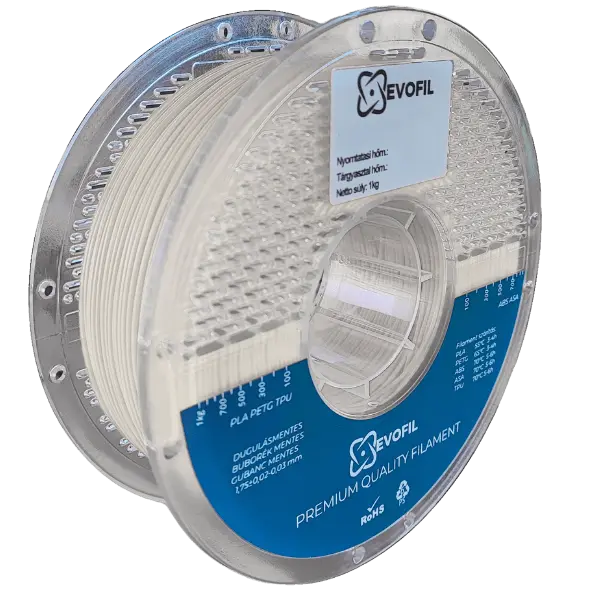 áttetsző PLA filament 1.75mm Evofil Pro
